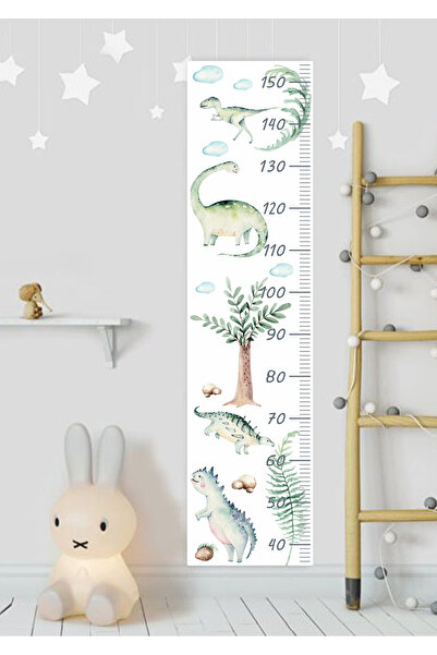 WALLHUMAN Autocolant de perete pentru camera copiilor pentru măsurarea înălți...