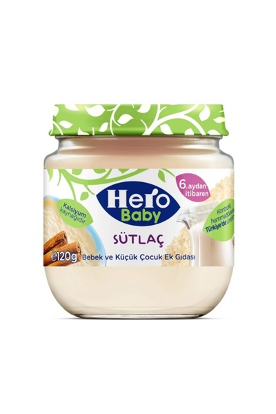 Hero Baby 6'lı Hero Baby Sütlaç 120 Gr.