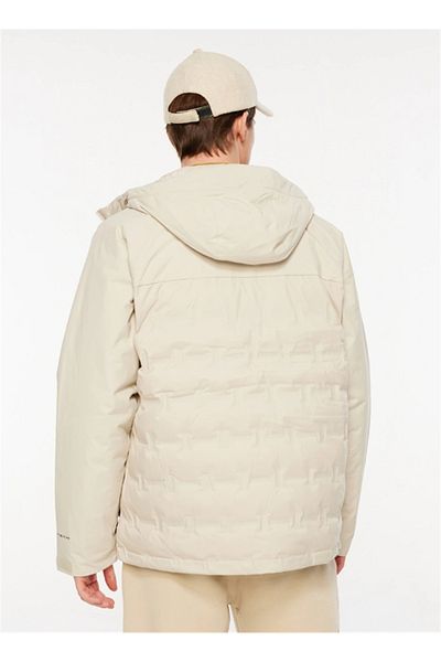 Columbia Men's Goose Down Coat Ecru