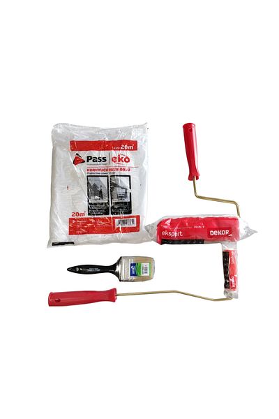 krc Paint Roller And Brush Set 4 Pieces