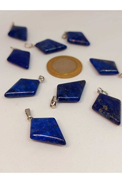 Yasamtohumu قلادة على شكل رأس سهم من حجر اللازورد (42660)