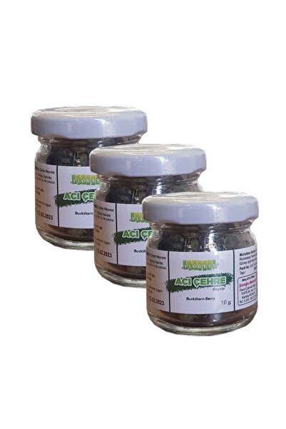 Florest 3 Kutu Acı Çehre Meyvesi 10 Gr. Acı Çehre Tohumu Acı Çehre