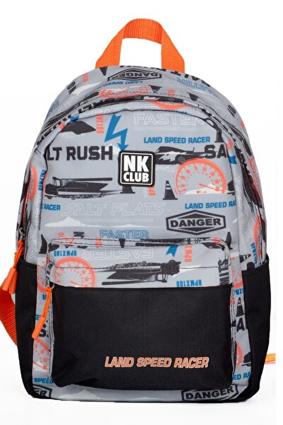 NK Patterned Single Compartment Kindergarten Backpack