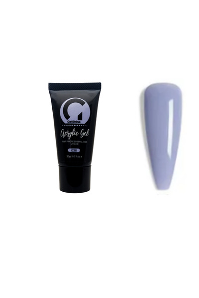Gelshine Akralik Jel Lila - 30 ml Hema Free Tırnak Uzatma Akralik Jel - Poly Jel