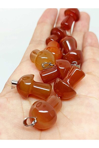 Yasamtohumu Privjesak u obliku pečurke od ahat kamena (42715)