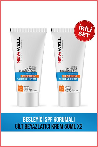 New Well SPF 50ML Whitening Cream - 2 Nourishing, Protected