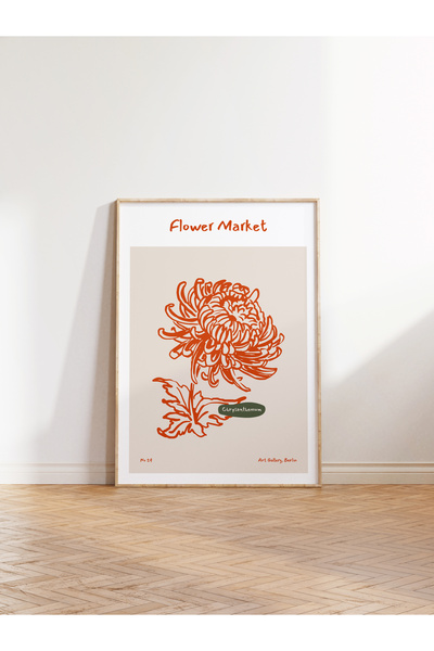 Postifull Βοτανική αφίσα - Αισθητική αφίσα διακόσμησης σπιτιού - Αφίσα Flower...