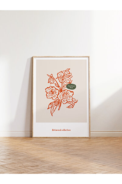 Postifull Botanik Poster - Ev Dekoru Estetik Poster - Flower Market Poster - ...