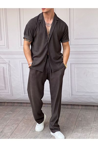 MODEFENDİ Thin Twill Pattern Suit