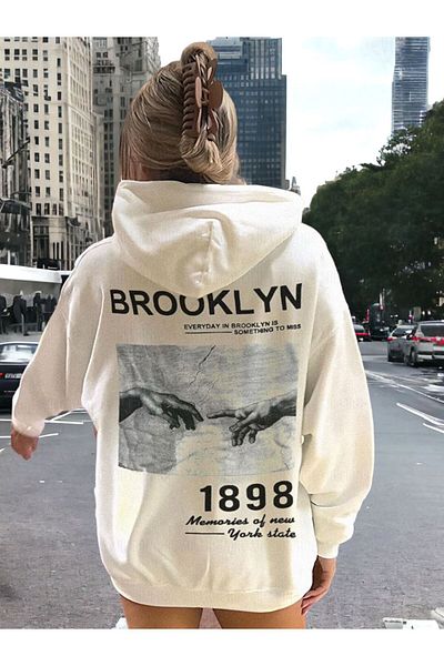 BENROMA OVERSIZED MOLD UNISEX THE 1997 PRINTED SWEAT