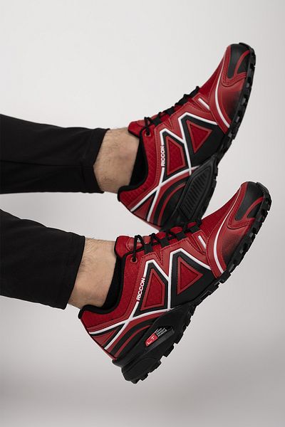 Riccon Elsdraes Herren Trekkingschuhe0012722 Rot