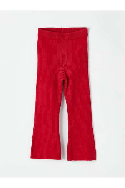 LC Waikiki LCW baby Crew Neck Embroidered Baby Girl Sweater and Tights, 2-pack