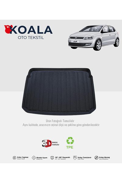 KoalaOtoTekstil Volkswagen Polo Hatchback 1995 2003 3d Bagaj Havuzu Fiyat Yorumlar Trendyol