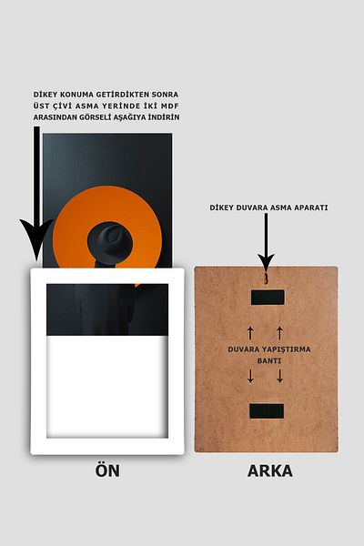 yhfoto 9 Pieces Frame White - Multiple MDF Frames - 6 Pieces 30x30 - 3 Pieces 21x30 Photo Frame
