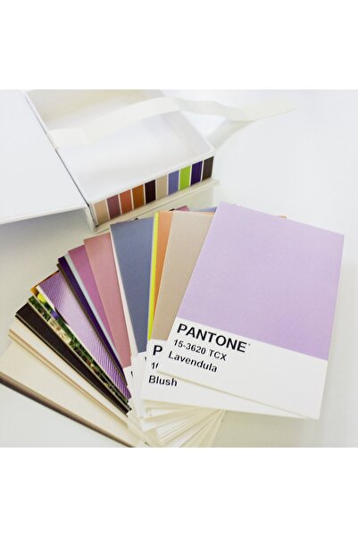 Poli Art Design Pantone 50 Postcards Scrapbooking Sanat Kartları