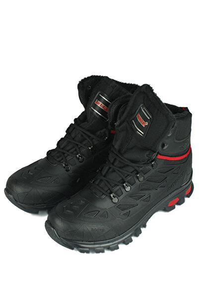 Fitbas 392060 014 Ανδρικές μαύρες μπότες μεγάλου μεγέθους