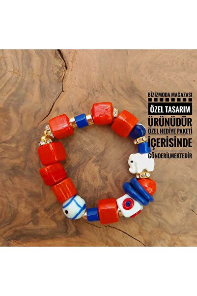bizizmoda Glass Basement Bead Charm Murano Evil Eye Bead Bracelet Evil Eye Be...