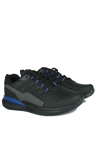 Fitbas 392139   042 Pantofi sport negri pentru bărbați de mărime mare