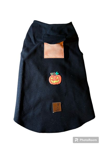 Bi Dolap Ponçik Skull Helloween Halloween Orange Black Cat Dog Outfit & Vest