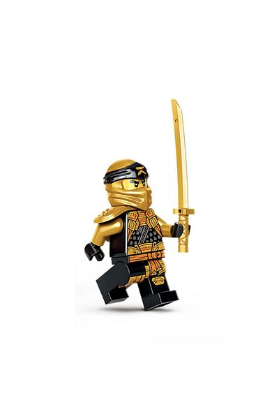 LEGO Ninjago - Cole (golden Ninja) - Crystalized Original Minifigure