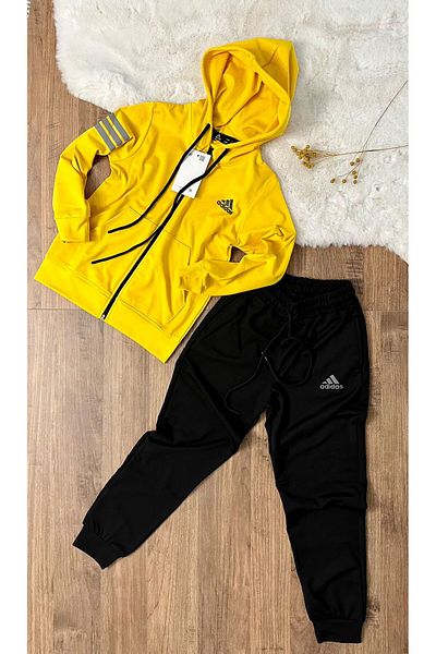 Kids yellow sweatsuit hot sale