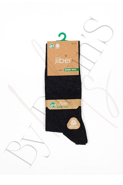 Jiber Мъжки чифт от 2 бамбукови вълнени чорапи 5650