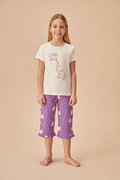 SUWEN Bella Kids Capri Set