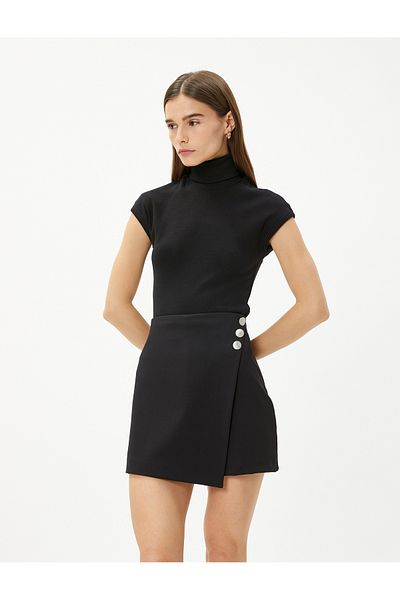 Koton Tricou de tricotaj cu guler rotit