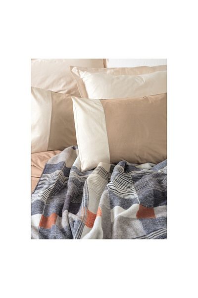 ŞENER HOME Комплект завивки Cottonbox Comfy Clement Mink - двойно памучно одеяло