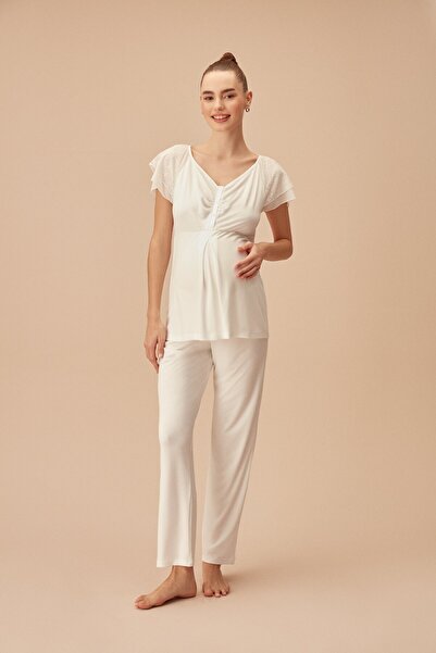 SUWEN Σετ Πιτζάμες Εγκυμοσύνης και Μητρότητας Hera