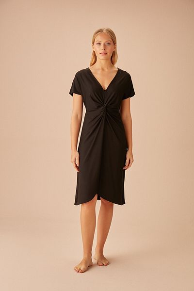 SUWEN Cross Beach Dress