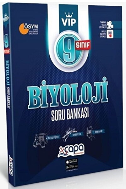 ÇAPA YAYINLARI Çapa 9. Sınıf Biyoloji Vip Soru Bankası