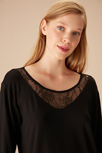 SUWEN Піжамний комплект Black Rose