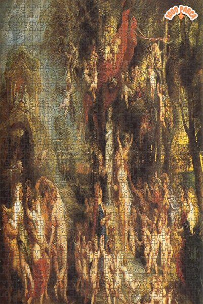 Teona Ahşap Rönesans Kargaşa Duvar Dekoratif Çift Katlı Çerçeveli Asılabilir ...