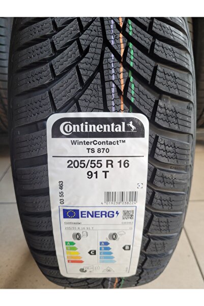 Continental 205/55R16 Continental Winter Contact TS870 91 T 2023 Üretim *