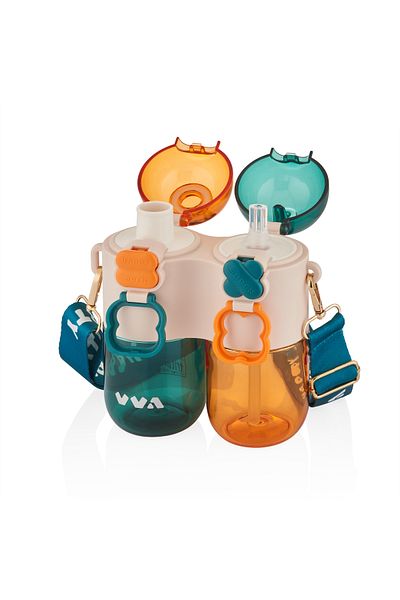 Vagonlife TKK Single Body Double Chambered Flask with Strap and 800ml Capacity with or without Straw