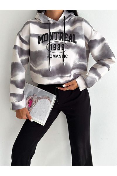 Noa Noa Γυναικεία πουλόβερ με στάμπα MONTREAL