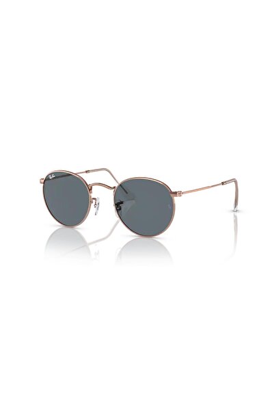 Ray-Ban RB 3447 9202R5 53 Round Metal Unisex Rose Gold Sunglasses