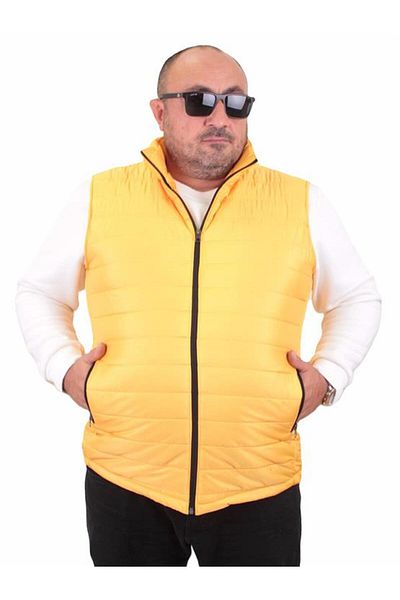Starbattal Υδατοαπωθητικό γιλέκο Jessica Plus Size 22810 ΚΙΤΡΙΝΟ
