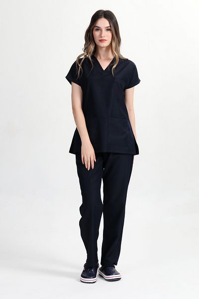 BAŞAK Set de tricou D.greys Yarasakol Doctor Nurse (țesătură de alpaca)