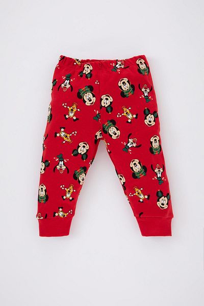 DeFacto Baby Girl Disney Mickey & Minnie Long Sleeve Pajamas Set B2066A523Wn