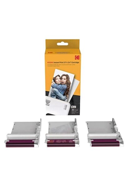 Kodak Icrg-230 - 30 Adetlik Baskı Seti - 4pass Çizilmez Parmak Izi Yapmaz Suy...