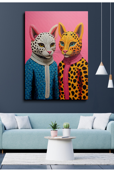 HOMEPACK Стенопис върху платно Единична картина върху платно Бохо Класически ...