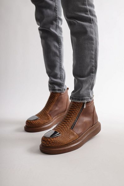 TREND Ανδρικές μπότες Coccodrillo CH133 GRT - TABA