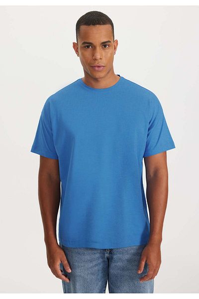 WESTMARK LONDON Tricou de bază pentru bărbați, 100% bumbac, cu decolteu, supradimensionat, THOMAS