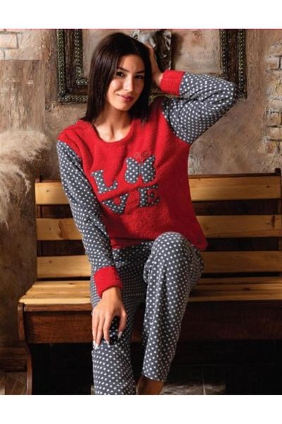 CALİA Set de pijama Polar cu gât turnut Noul sezon