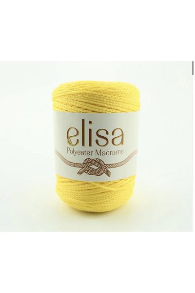 Yumuşakkeçe Σχοινί μακραμέ πολυεστέρα Elisa 3 mm Συσκευασία 6 τεμαχίων