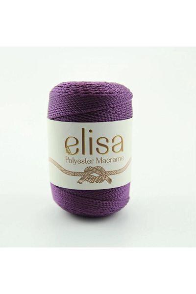 Yumuşakkeçe Σχοινί μακραμέ πολυεστέρα Elisa 3 mm Συσκευασία 6 τεμαχίων