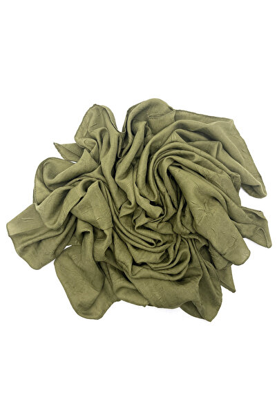 nazipek Pamuklu Bambu Kraş Eşarp Yüksek Kalite Fıstık Yeşili Yazma 100x100cm ...