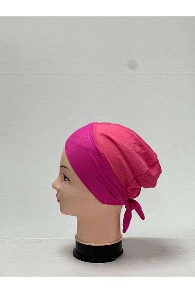 AWAM SILK Awam Silk Tulle Cross-Laced Combed Cotton Bonnet